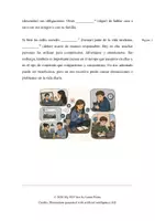 Vorschau - Arbeitsblätter - PRESENTE Indicativo - Verb. reg. - Lesetext: sozialer Medien (A1.2) - Seite 1
