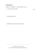 Vorschau - Arbeitsblätter - PRESENTE Indicativo - Verb. reg. - Lesetext: sozialer Medien (A1.2) - Seite 3