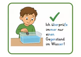 Vorschau - Poster - Forscher-Regeln Schwimmen und sinken - Seite 1