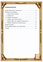 Vorschau - Arbeitsblätter - Caesar Wortschatztraining De bello Gallico - Seite 1