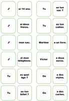 Vorschau - Spiele - Le verbe « avoir » – Je me souviens - Seite 1