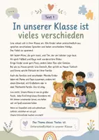 Vorschau - Arbeitsblätter - Vielfalt macht stark – Leseheft Klasse 3/4 | Unterschiedlichkeit, Respekt, soziales Lernen & Miteinander - Seite 3