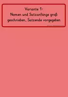 Vorschau - Arbeitsblätter - Purzelsätze zum Thema Herbst für Klasse 2 bis 4 - Seite 1