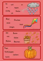 Vorschau - Arbeitsblätter - Purzelsätze zum Thema Herbst für Klasse 2 bis 4 - Seite 2