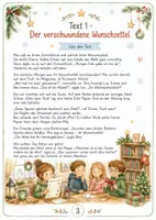 Vorschau - Arbeitsblätter - Advents- & Weihnachts-Leseheft für die Grundschule | 24 Seiten mit Lesetexten, Aufgaben, Rätseln & Urkunde zur Leseförderung - Seite 3