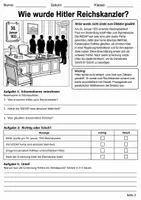 Vorschau - Arbeitsblätter - Nationalsozialismus Machtübernahme 1933 - Seite 3