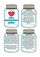 Vista previa - Tarjetas / Manipulativos - Tarjetas de autoafirmaciones postivas - página 1