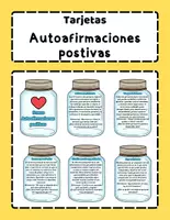 Vista previa - Tarjetas / Manipulativos - Tarjetas de autoafirmaciones postivas - Portada