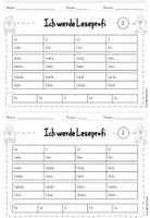 Vorschau - Arbeitsblätter - Leseblätter Zebra Grundschrift - Seite 3