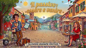 Vorschau - Arbeitsblätter - Il Passivo con essere e venire - induktives Entdecken - Deckblatt
