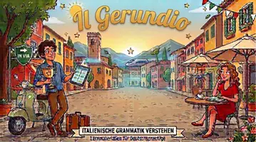 Vorschau - Arbeitsblätter - Il Gerundio - induktives Entdecken - Deckblatt