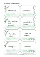 Vorschau - Spiele - Sprichwörter für Senioren Karten Beschäftigung für Senioren - Seite 3