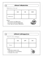 Vorschau - Arbeitsblätter - Logicals Leseförderung | Klasse 1-4 | Fußball Edition | Deutschunterricht - Seite 3
