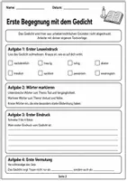 Vorschau - Arbeitsblätter - Gedichtanalyse Kaleko Klasse 10 - Seite 2