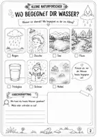 Vorschau - Stundenentwürfe - Regen&Wasserkreislauf | Sachunterricht Klasse 1-4 | Warum regnet es? einfach erklärt - Seite 3