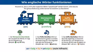 Vorschau - Arbeitsblätter - Word Formation Präfixe & Suffixe Englisch PLUS Lernposter - Seite 2