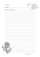 Vorschau - Arbeitsblätter - Materialpaket "Herbst" - Freiarbeit, Vertretungsstunden, kreatives Schreiben, DaZ - Klasse 2-9 - Seite 3