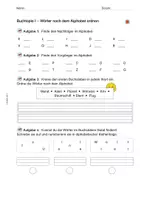 Vorschau - Arbeitsblätter - Arbeitsblatt: Das Alphabet trainieren - Seite 2