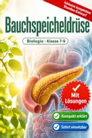 Vorschau - Stundenentwürfe - Bauchspeicheldrüse Biologie Klasse 7-9 Lernheft PLUS Stundenentwurf - Deckblatt