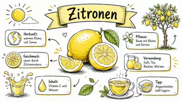 Vorschau - Arbeitsblätter - Arbeitsblatt "Zitrone" + Onlineübung & MP3 + Infografik - Seite 3