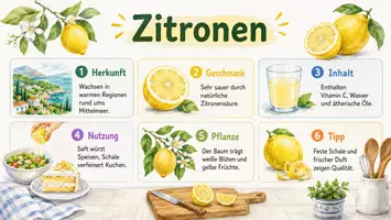 Vorschau - Arbeitsblätter - Arbeitsblatt "Zitrone" + Onlineübung & MP3 + Infografik - Seite 2