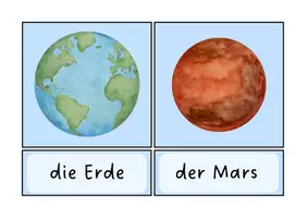 Vorschau - Poster - Bildkarten Planeten - Seite 2