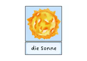 Vorschau - Poster - Bildkarten Planeten - Deckblatt