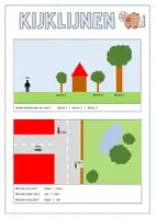 Voorbeeld - extra oefeningen kijklijnen - Voorblad