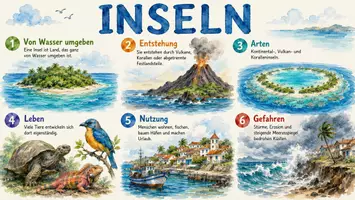 Vorschau - Arbeitsblätter - Arbeitsblatt "Insel" + Onlineübung & MP3 + Infografik - Seite 2