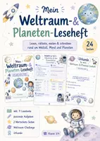 Vorschau - Arbeitsblätter - Sachthemen-Lesehefte Klasse 3/4 – 8 spannende Lesepakete zu Umwelt & Nachhaltigkeit, Medien, Verkehr, Tieren, Piraten, Reisen, Weltraum & Detektiv - Seite 1