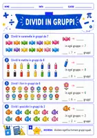 anteprima - Esercizi - Divisioni senza resto classe seconda - Pagina 3