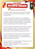 Vorschau - Spiele - Escape Room Mathematik: Burg des schriftlichen Rechnens | Kommazahlen | Klasse 5-7 - Seite 1