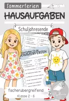 Vorschau - Arbeitsblätter - Hausaufgaben für die Sommerferien | Schuljahresende - Deckblatt