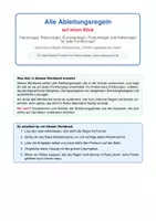 Vorschau - Arbeitsblätter - Workbook: Ableitungsregeln sicher beherrschen - Deckblatt