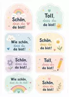 Vorschau - selbst erstellte Cliparts/Grafiken - Willkommensgeschenke zum Schuljahresstart – Anhänger für kleine Aufmerksamkeiten & Mutmach-Grüße - Seite 2