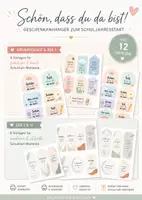 Vorschau - selbst erstellte Cliparts/Grafiken - Willkommensgeschenke zum Schuljahresstart – Anhänger für kleine Aufmerksamkeiten & Mutmach-Grüße - Deckblatt