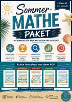 Vorschau - Arbeitsblätter - Mathe-Rechenbilder für die Volksschule – Rechnen, Ausmalen & Festigen - Deckblatt