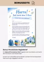 Vorschau - Mal- und Bastelvorlagen - Countdown Klasse 5 XXL-Set | 30 14 7 Tage bis zur 5. Klasse | Übergang weiterführende Schule - Seite 3