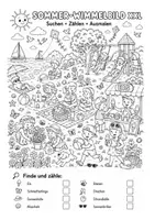 Vorschau - Arbeitsblätter - Kostenlosen XXL Wimmelbild-Set (2 verschiedene Versionen!) - Seite 2