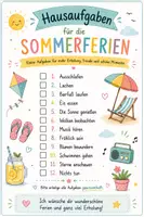 Vorschau - Arbeitsblätter - Sommerferien-Paket | Mein Sommerziel • Ferien Bucket List • Sommerferien-Hausaufgabe | Arbeitsblätter für die Grundschule & Sekundarstufe - Seite 1