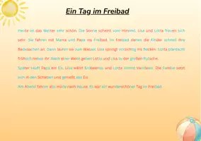 Vorschau - Fördermaterial/Inklusion - Lesegeschichten für Klasse 1/2 - Seite 1