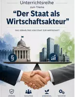 Vorschau - Unterrichtsreihen - Der Staat als Wirtschaftsakteur - passend zum Hamburger Abitur - Deckblatt