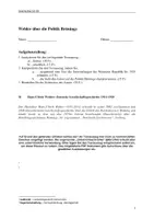 Vorschau - Klassenarbeiten - Klausur Q1 GK Weimarer Republik & Sparpolitik Brünings inkl. EWH - Seite 1