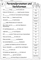 Vorschau - Arbeitsblätter - DaZ - Übungen Personalpronomen und Verbformen "Sich vorstellen" DaZ / DaF / Deutsch - Seite 3
