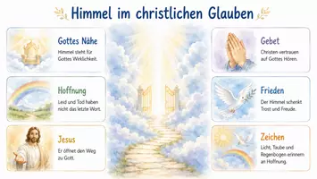 Vorschau - Arbeitsblätter - Arbeitsblatt "Himmel" + Onlineübung & MP3 + Infografiken - Seite 2