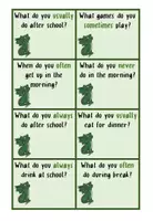 Vorschau - Spiele - Cards / Questions / Adverbs of Frequency / Klasse 5 6 - Seite 2