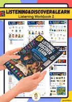 anteprima - Esercizi - Listen & Discover & Learn – Listening Book 2 (CEFR A1+ A2- 3º y 4º) - Pagina di copertina