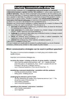 Vorschau - Arbeitsblätter - Analyzing communicative strategies / Communicative structures (Method Sheet with Language Support) - Seite 1