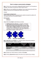 Vorschau - Arbeitsblätter - Analyzing communicative strategies / Communicative structures (Method Sheet with Language Support) - Seite 3