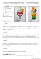 Vorschau - Arbeitsblätter - Sommergertänke im Kunstunterricht Sek 1, Kunst Klasse 5, Kunst Klasse 6, Kunst Klasse 7 - Seite 3